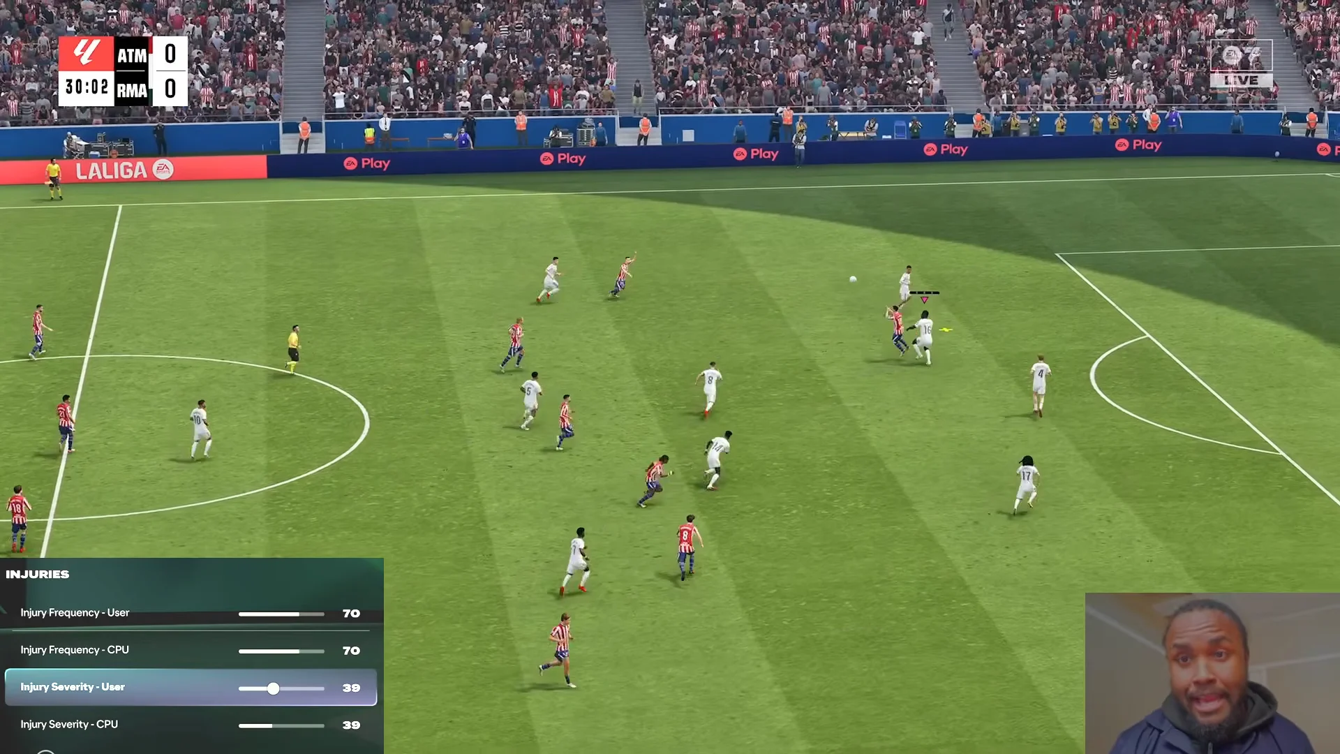 Injury Sliders