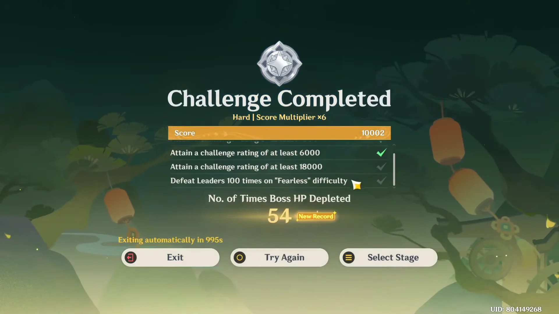 Combat Completed