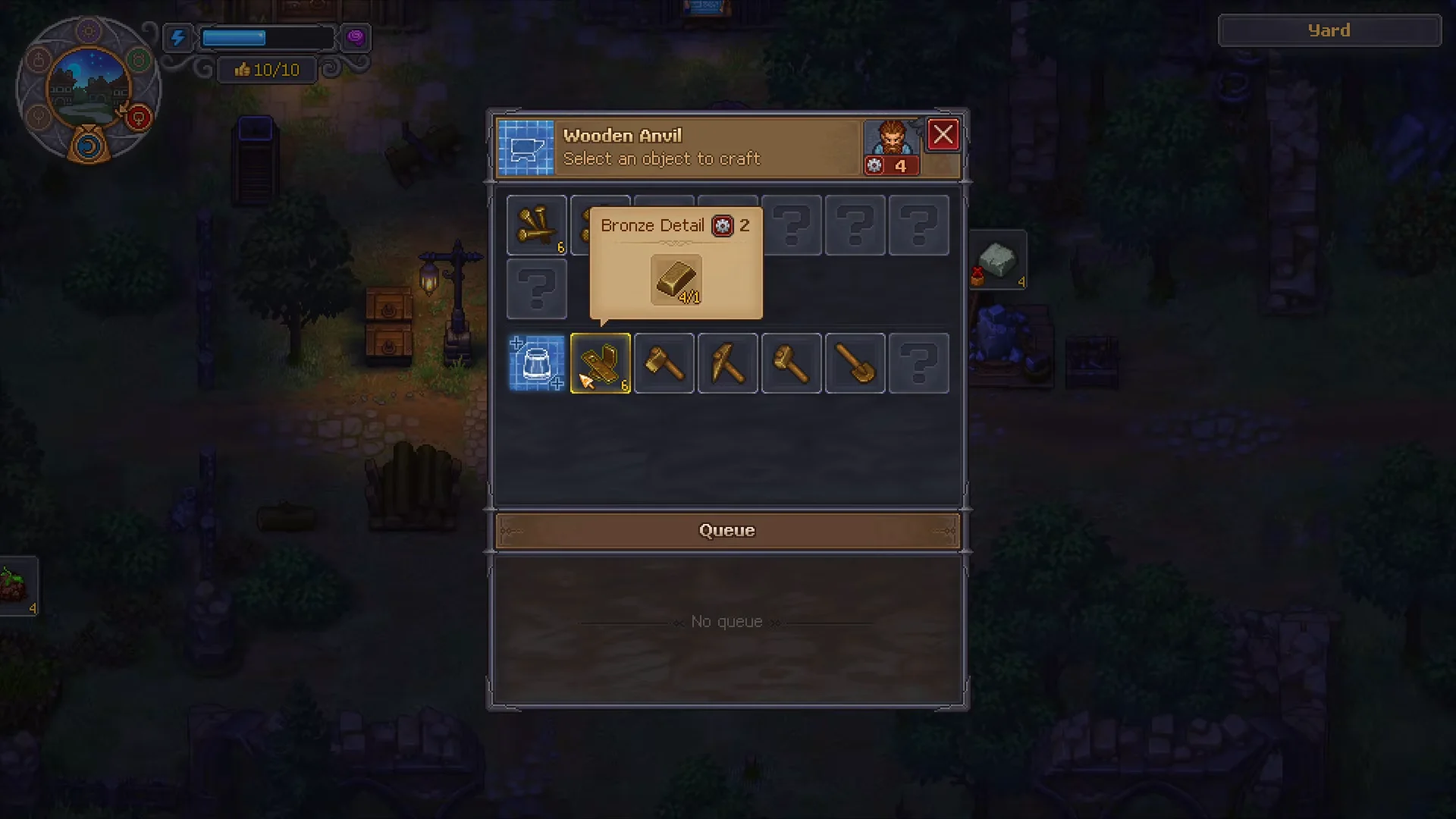 Wooden Anvil Interface