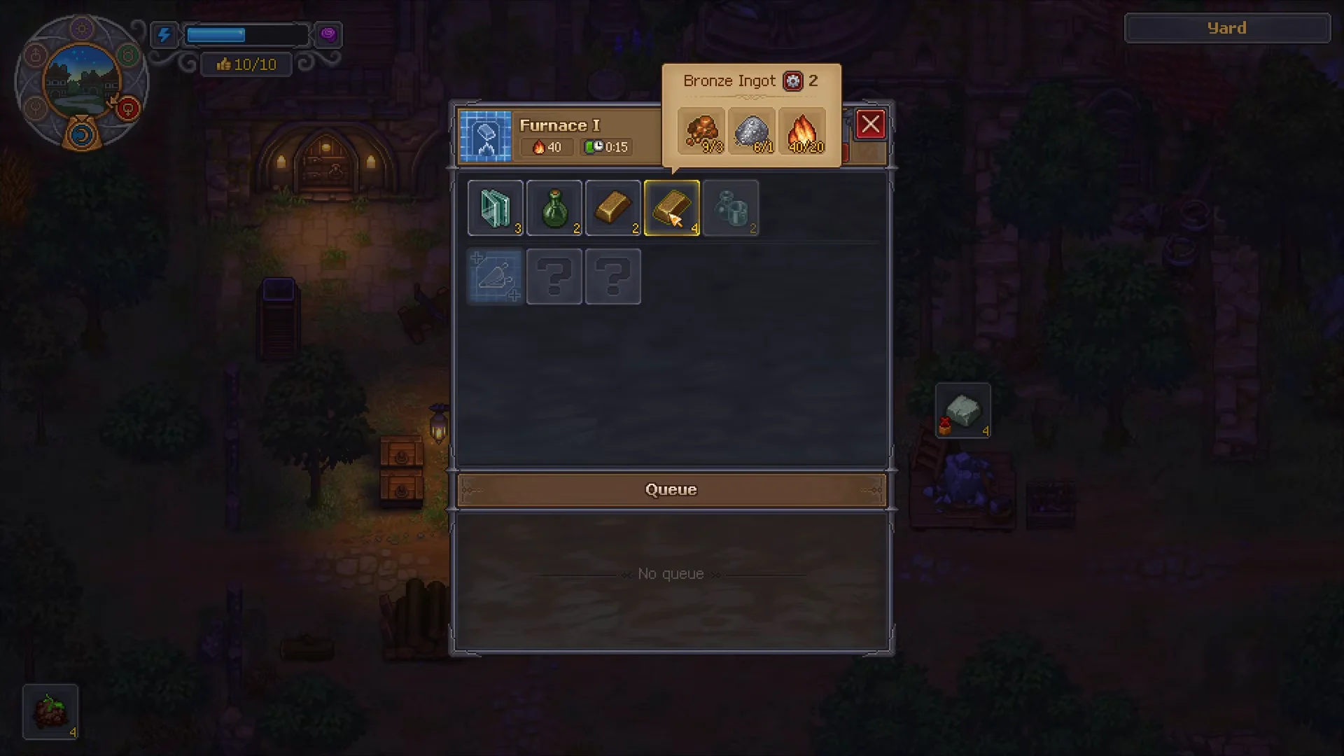 Furnace Bronze Ingot Recipe