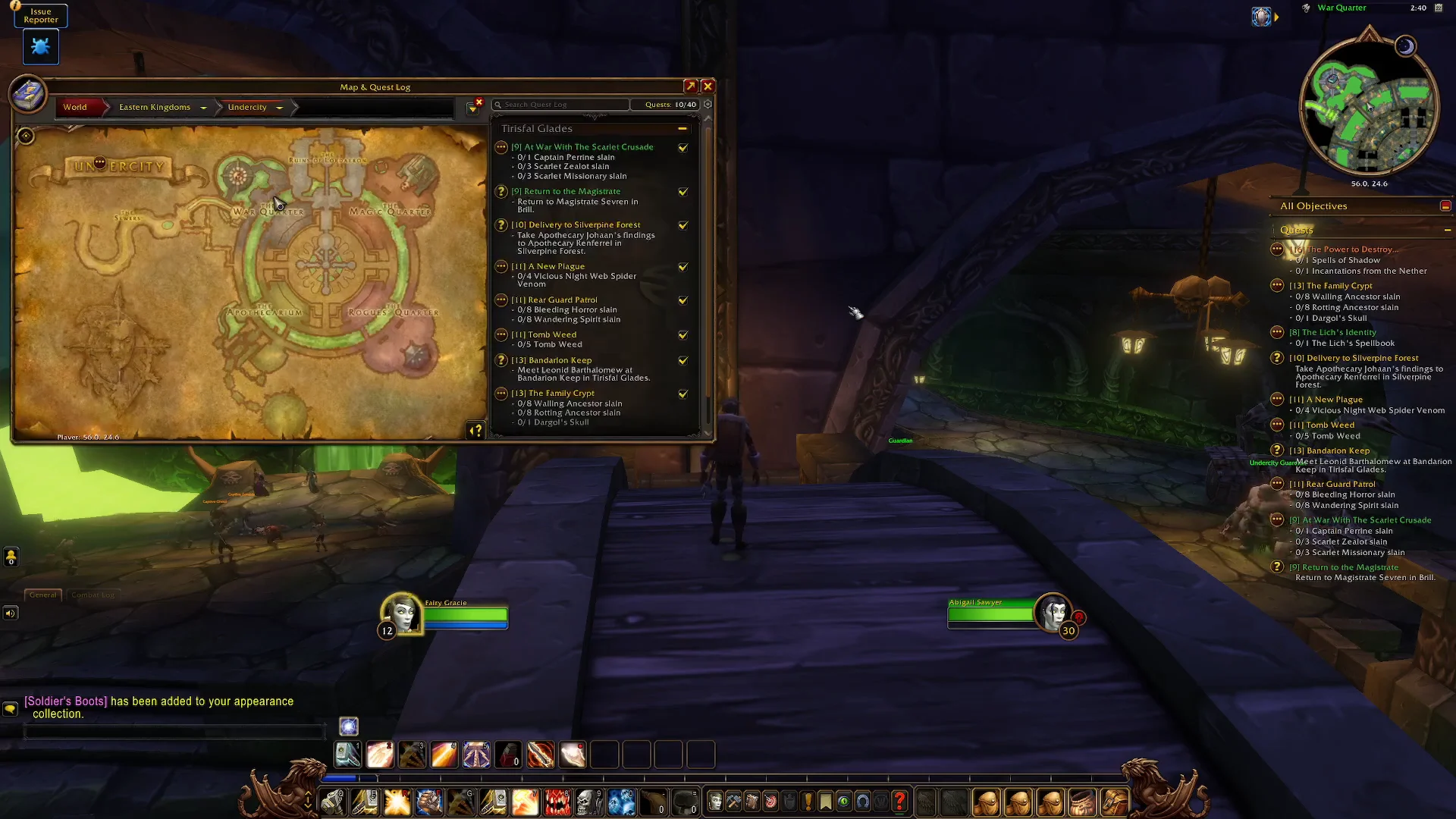Map Overview of Undercity