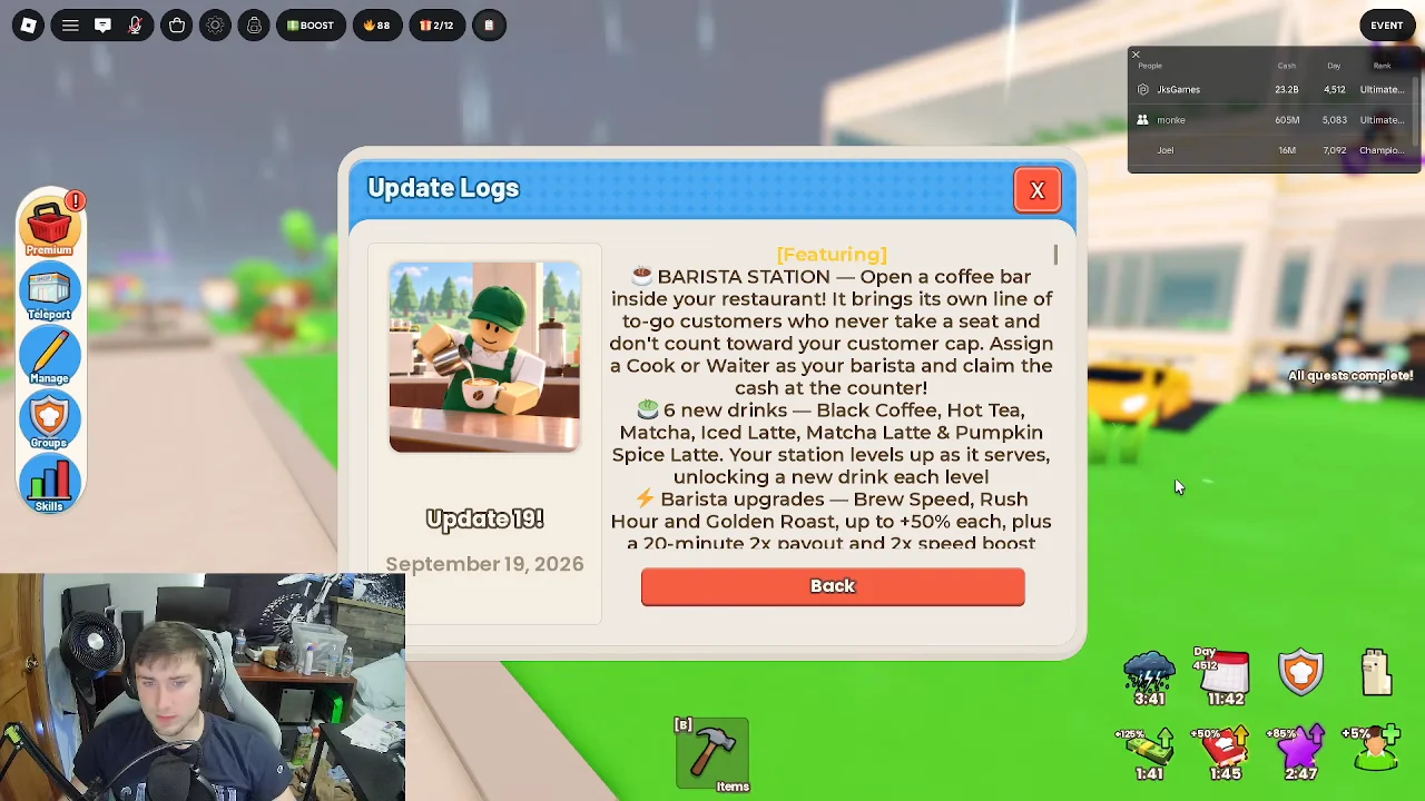Update Logs
