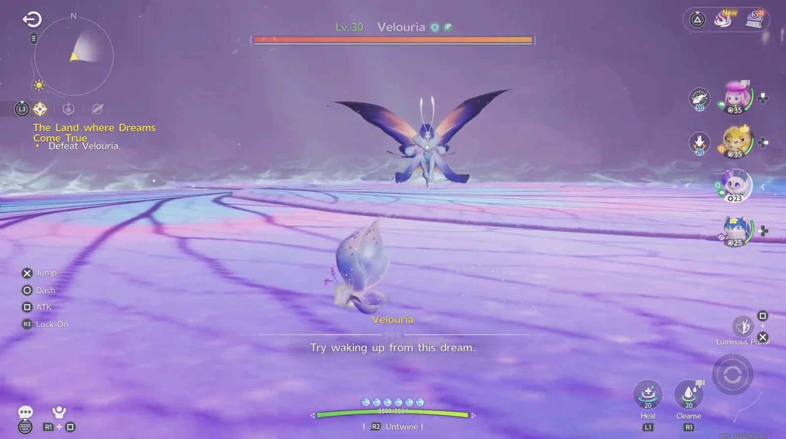 Boss Fight: Defeat Velouria