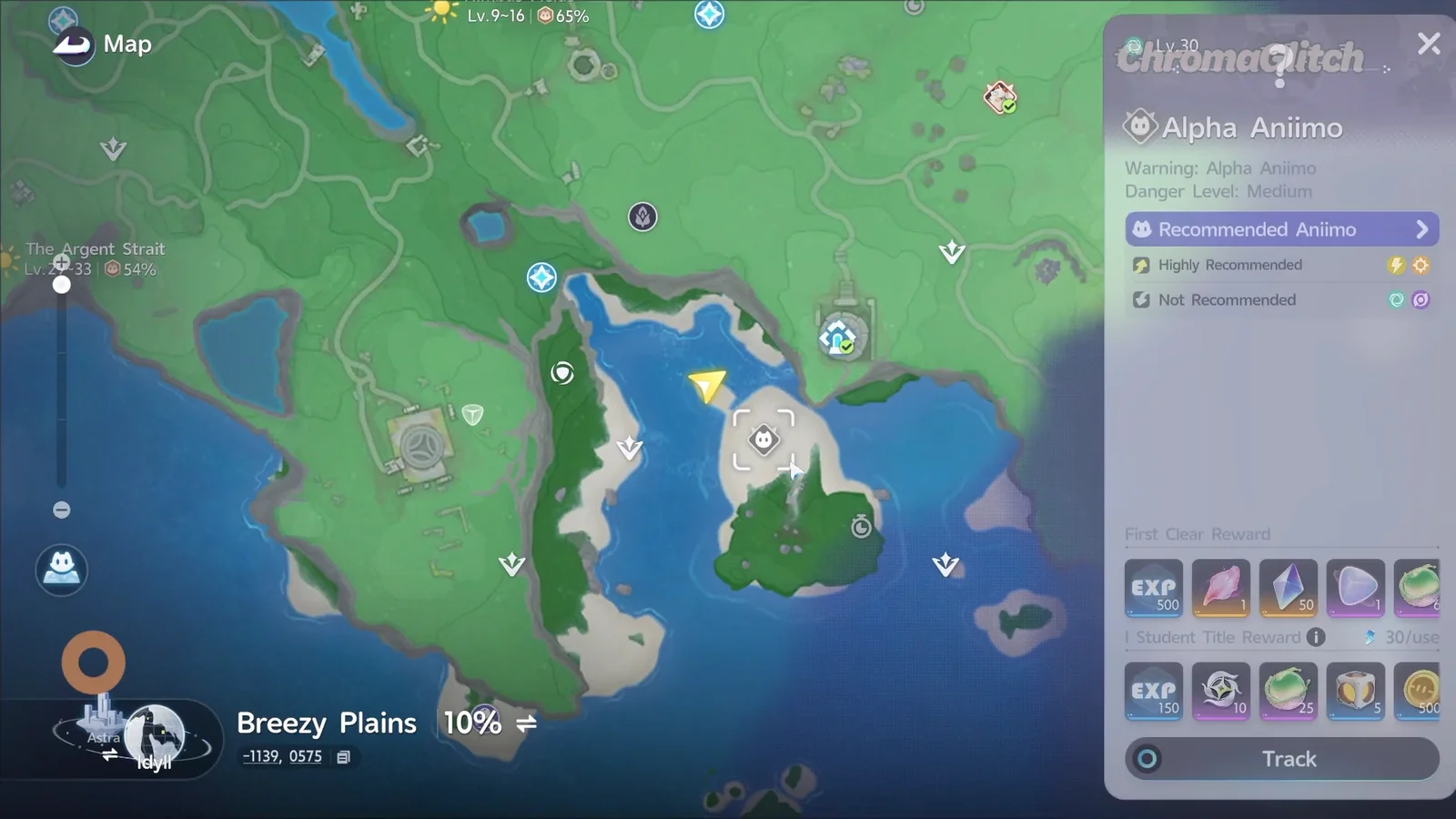 Alpha Tubster Location