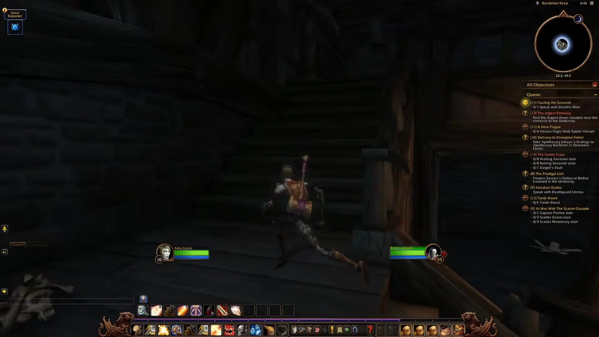 Returning to Bandarion Keep