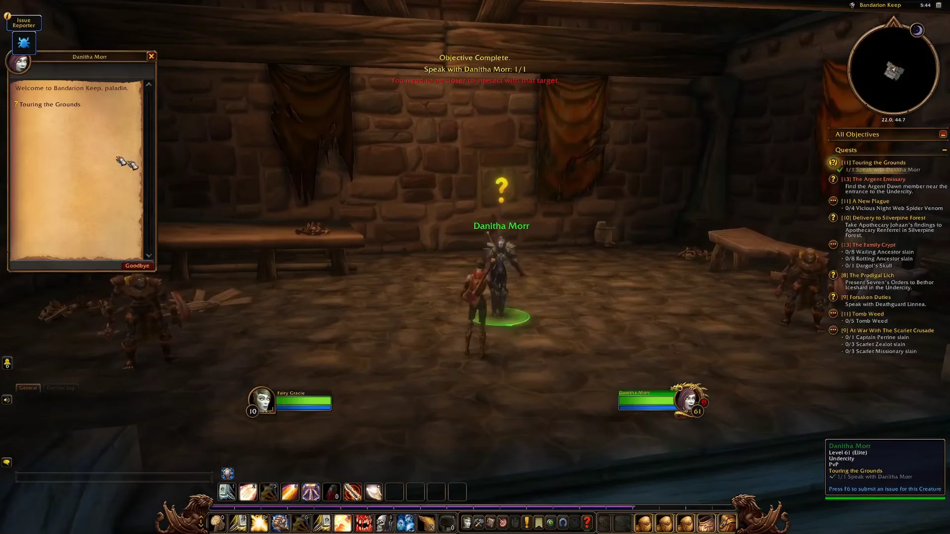 Complete Quest with Danitha Morr