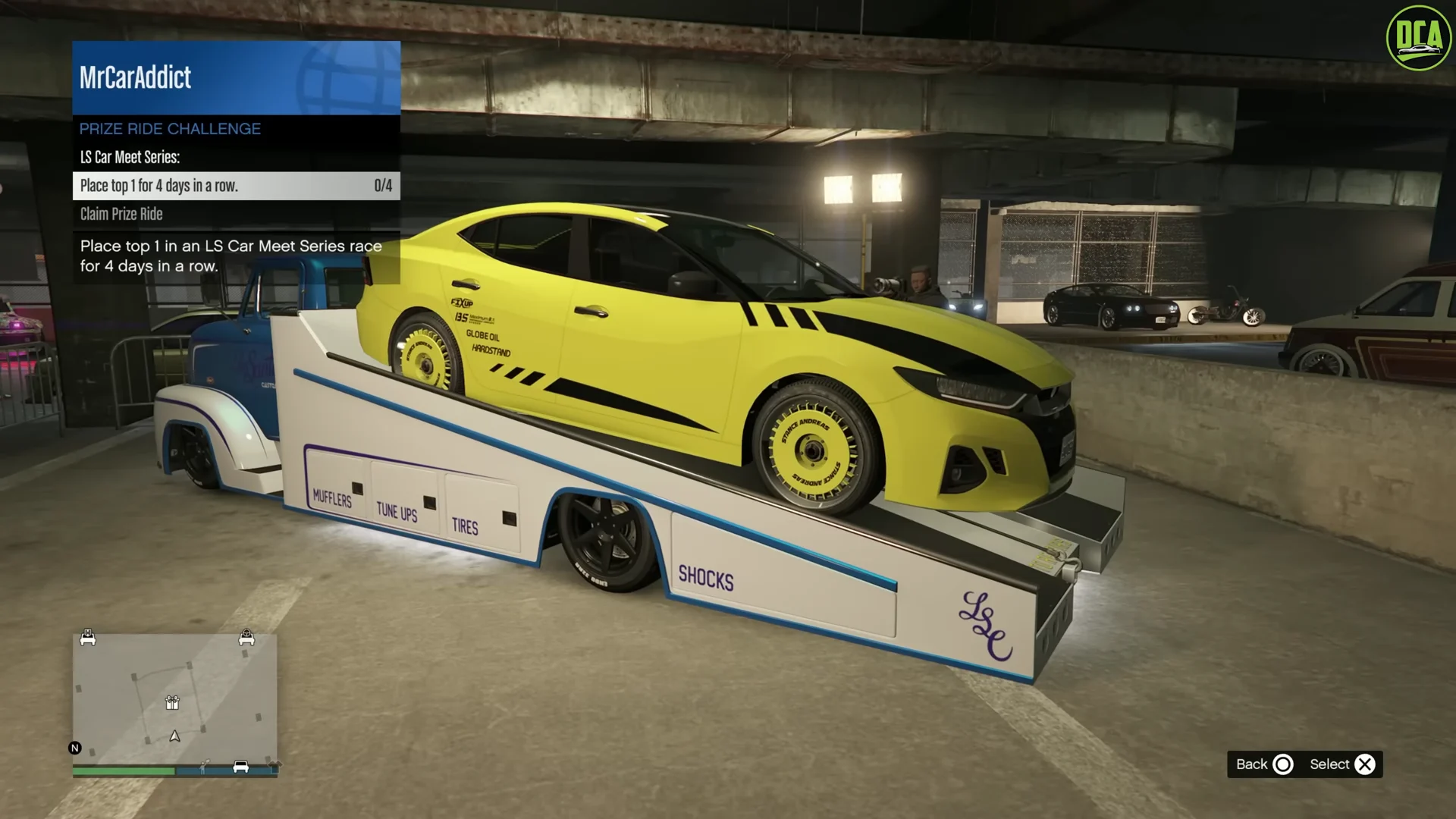 Prize Ride Vehicle