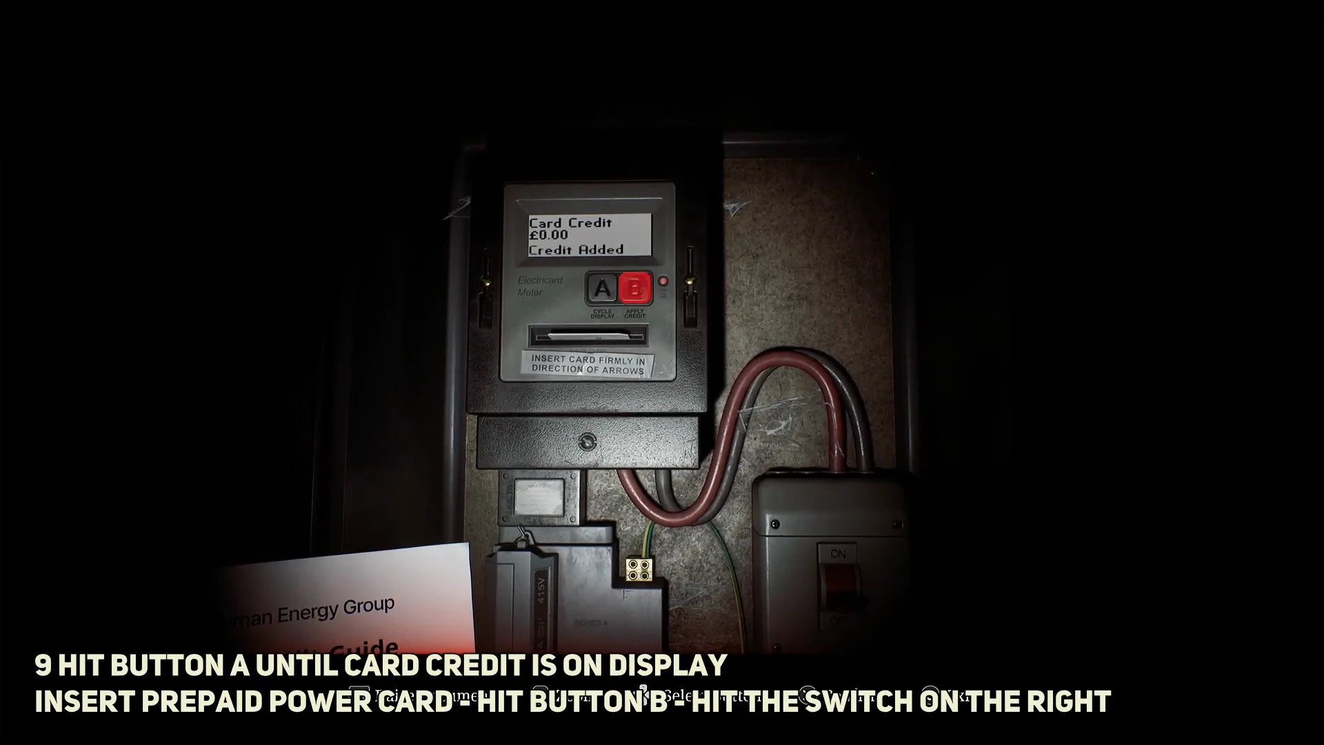 Restore Power at the Meter Box