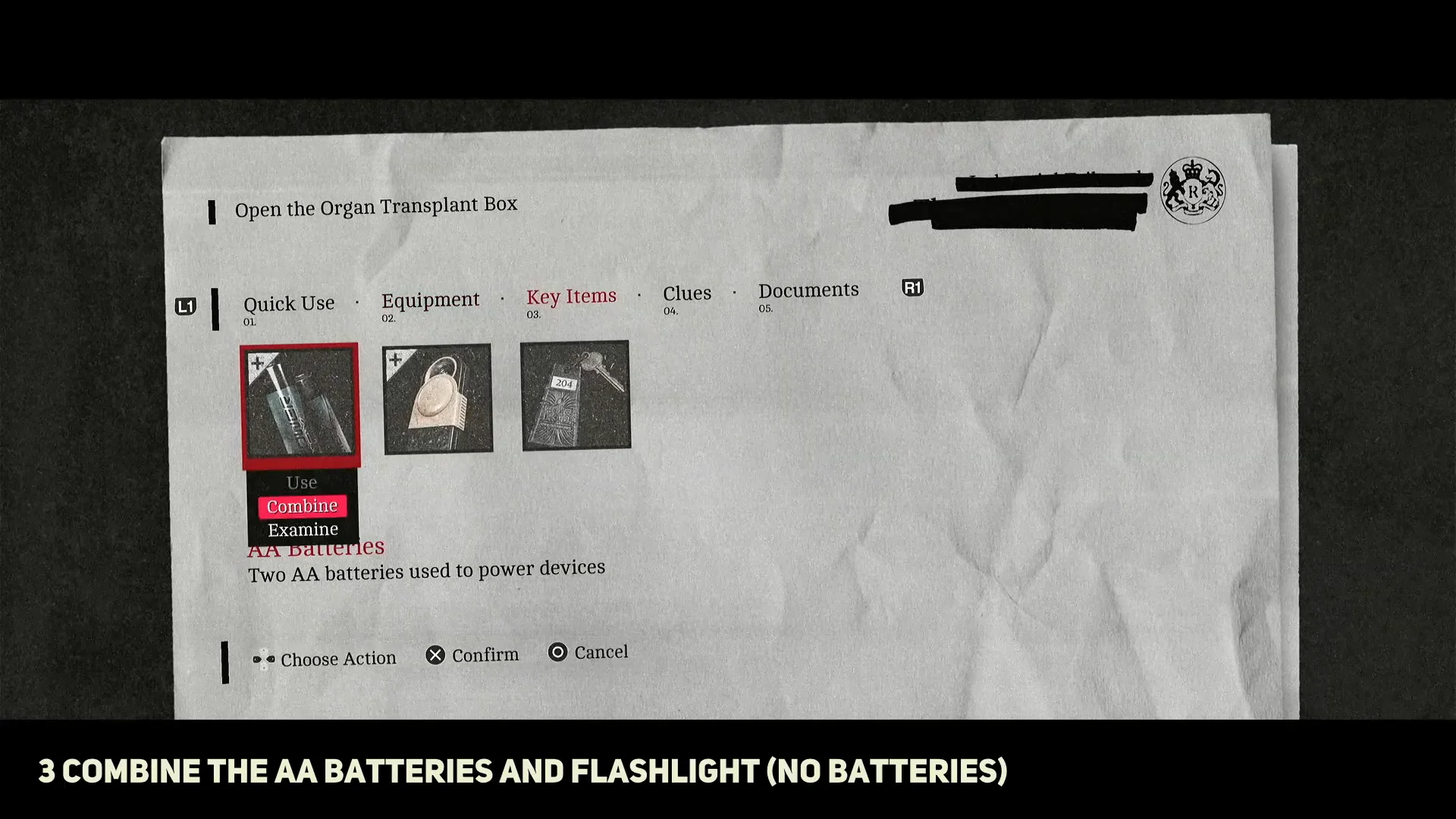 Step 2: Find the AA Batteries