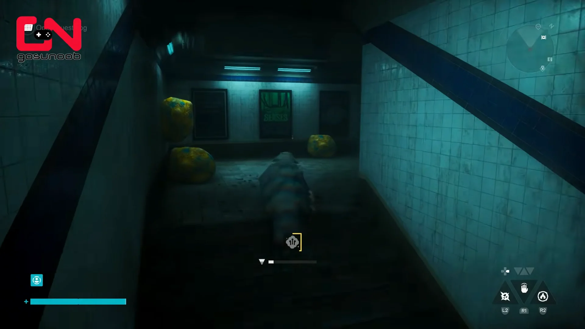 Entering Nomad Avenue Station
