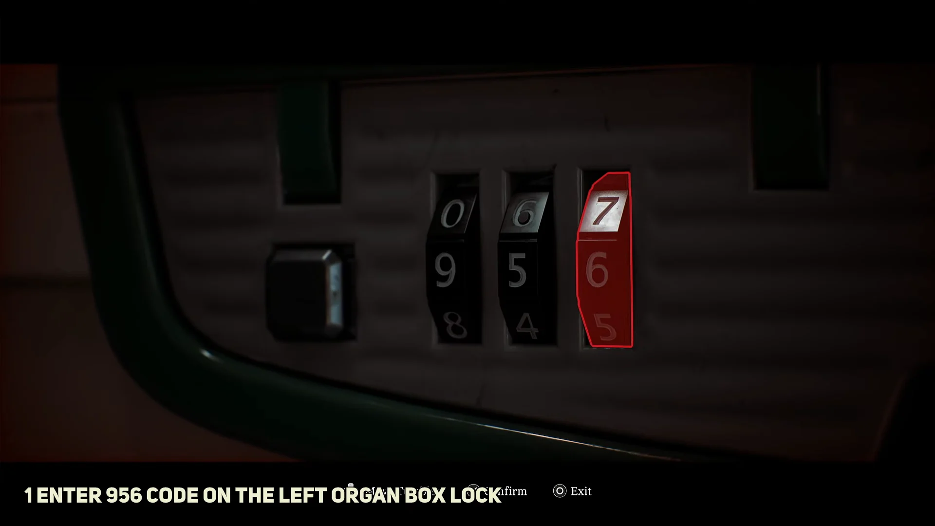 Left Lock Combination