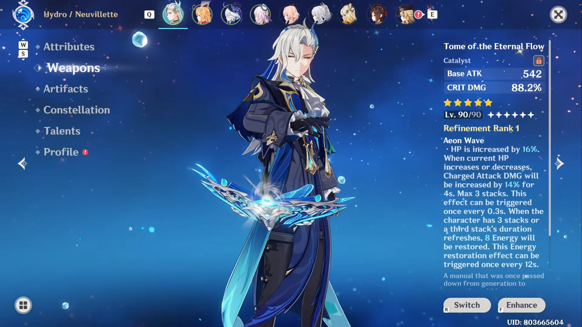 Neuvillette Build Review