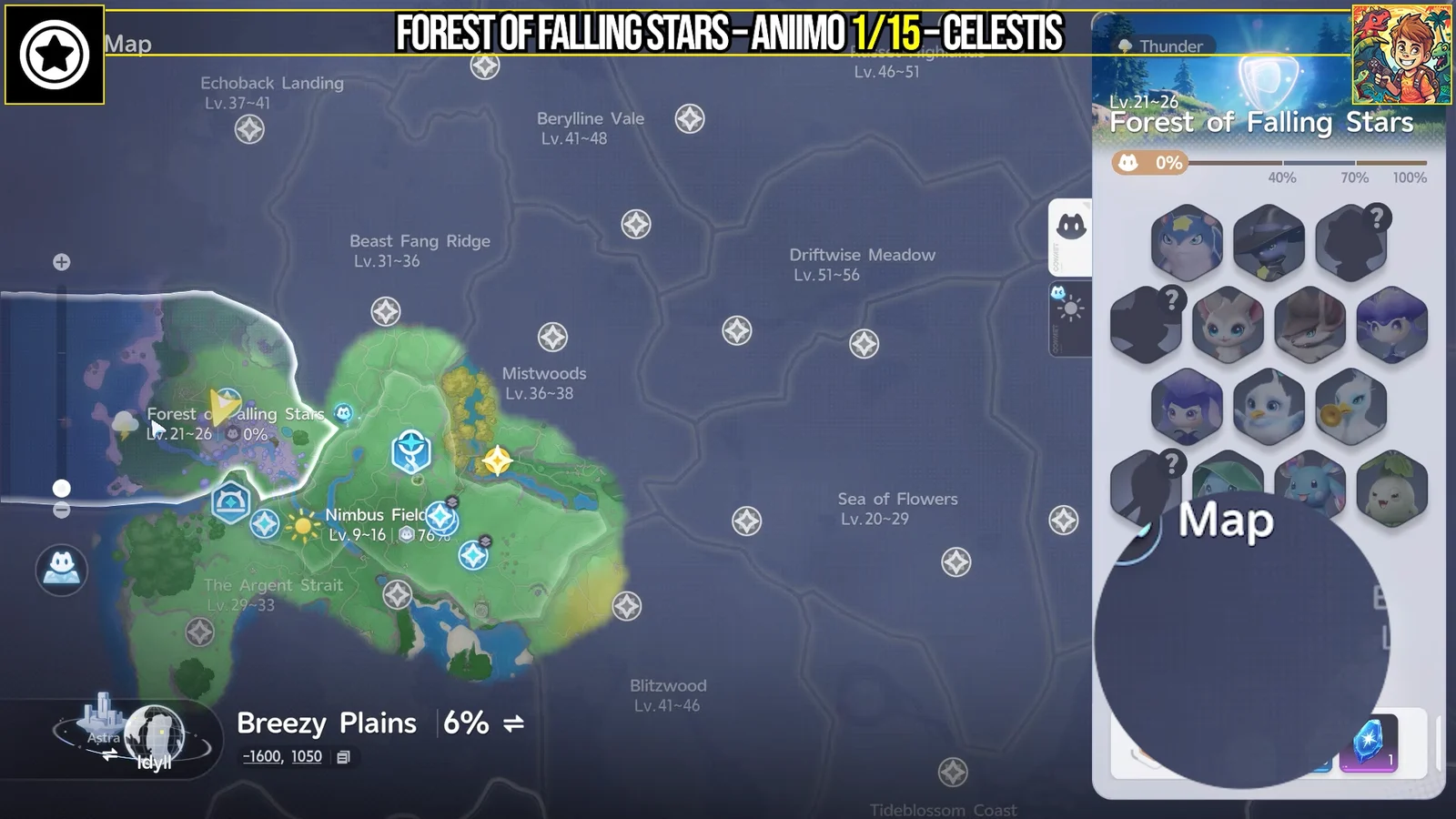 Celestis (1/15) Map