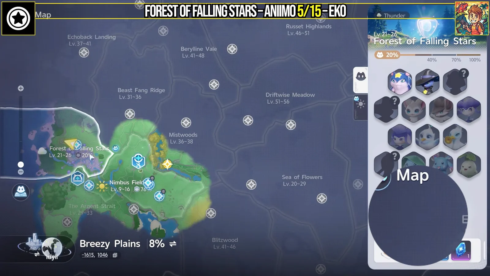 Eko (5/15) Map