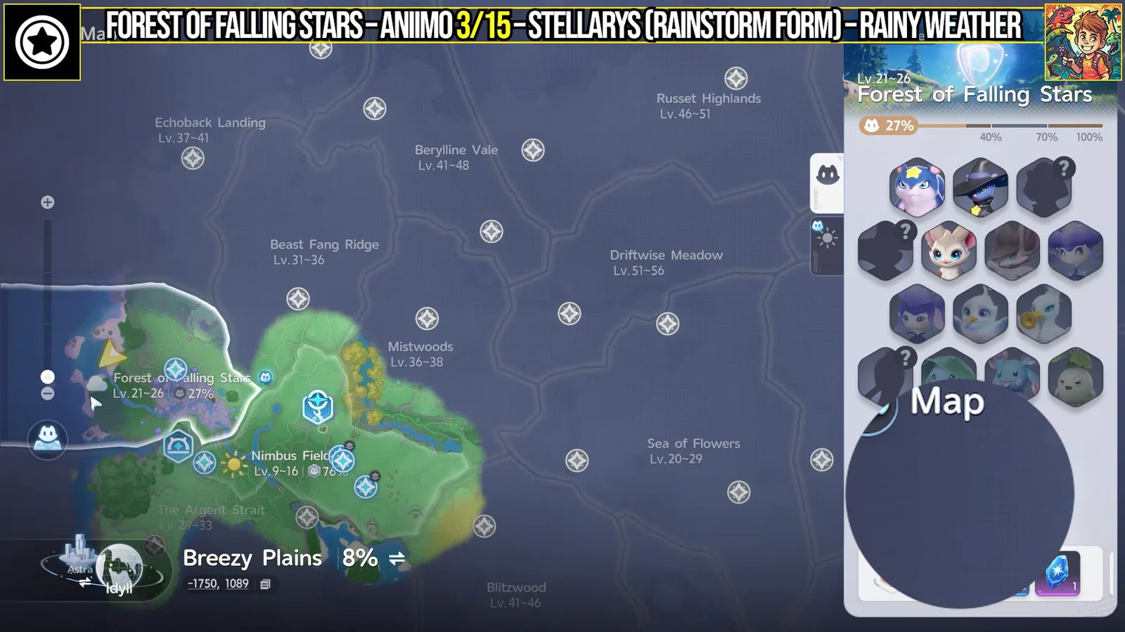 Stellarys Rainstorm Form (3/15) Map