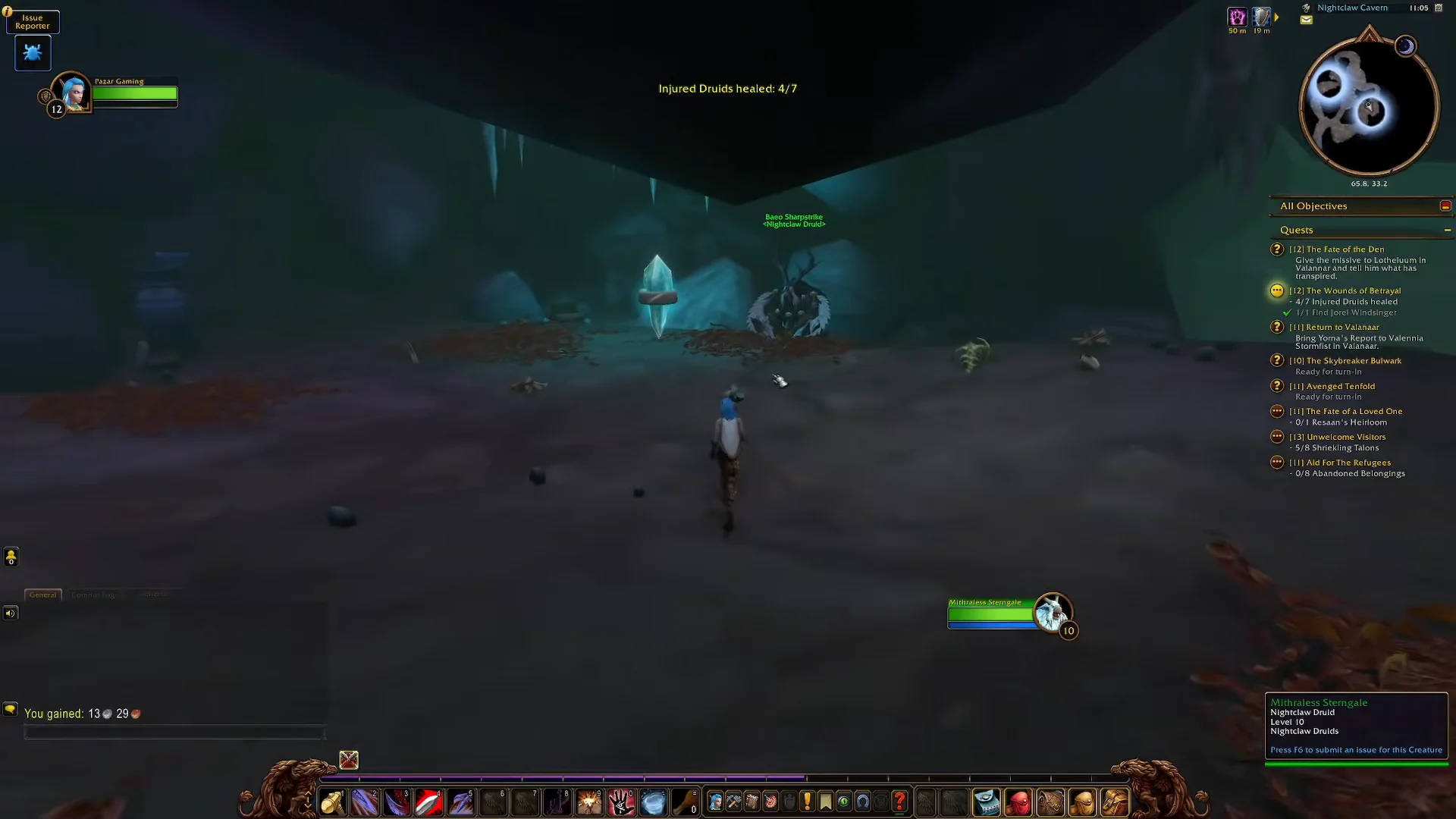 Healing Additional Druids