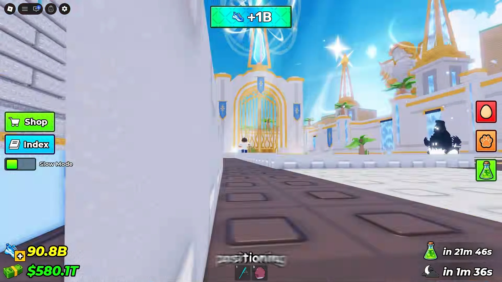 Testing Fling Glitch on High-Tier Bosses