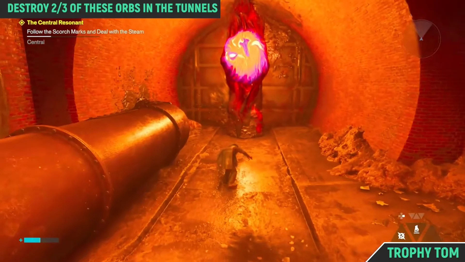 Destroying Second Orb