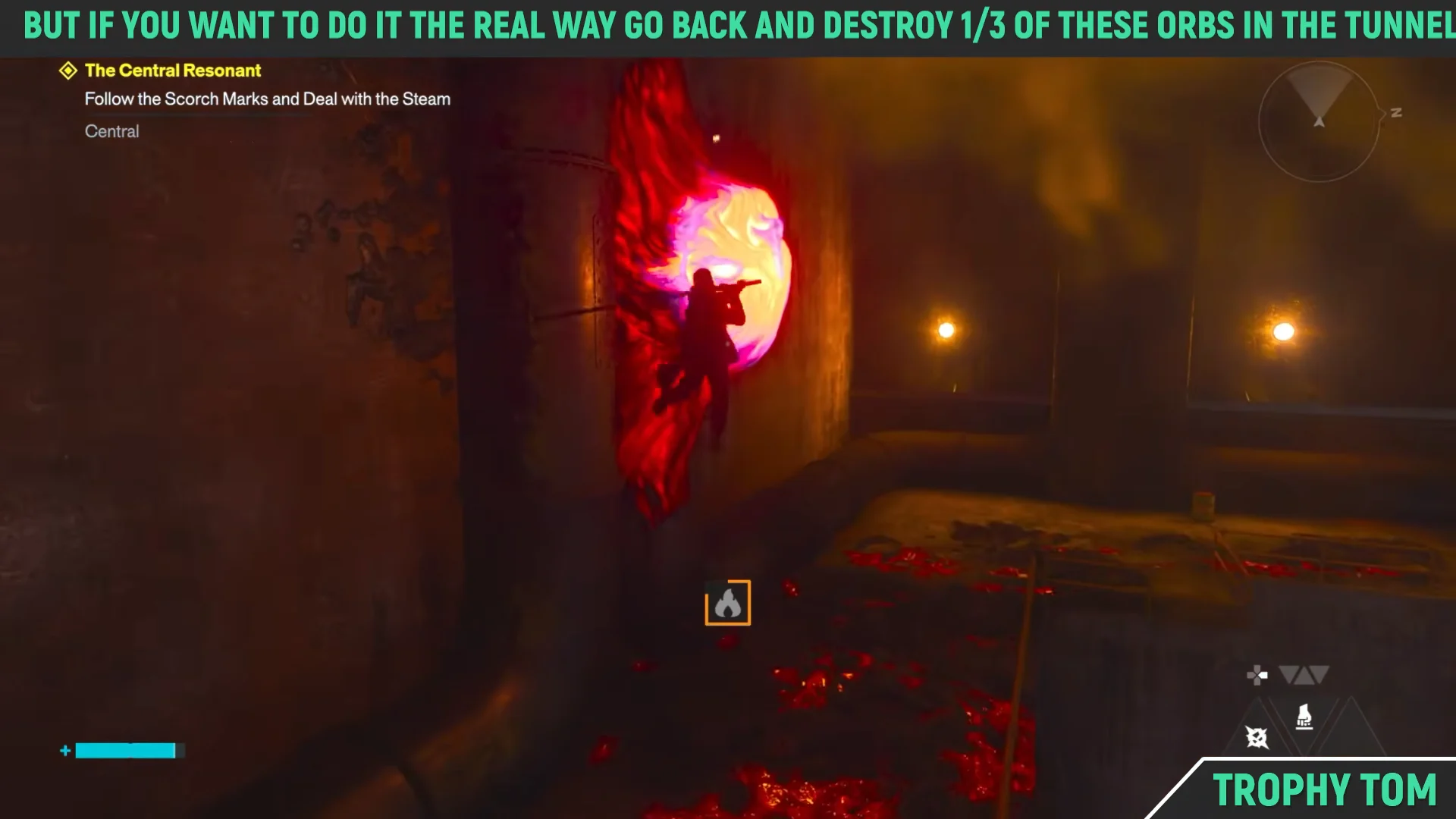 Destroying First Orb
