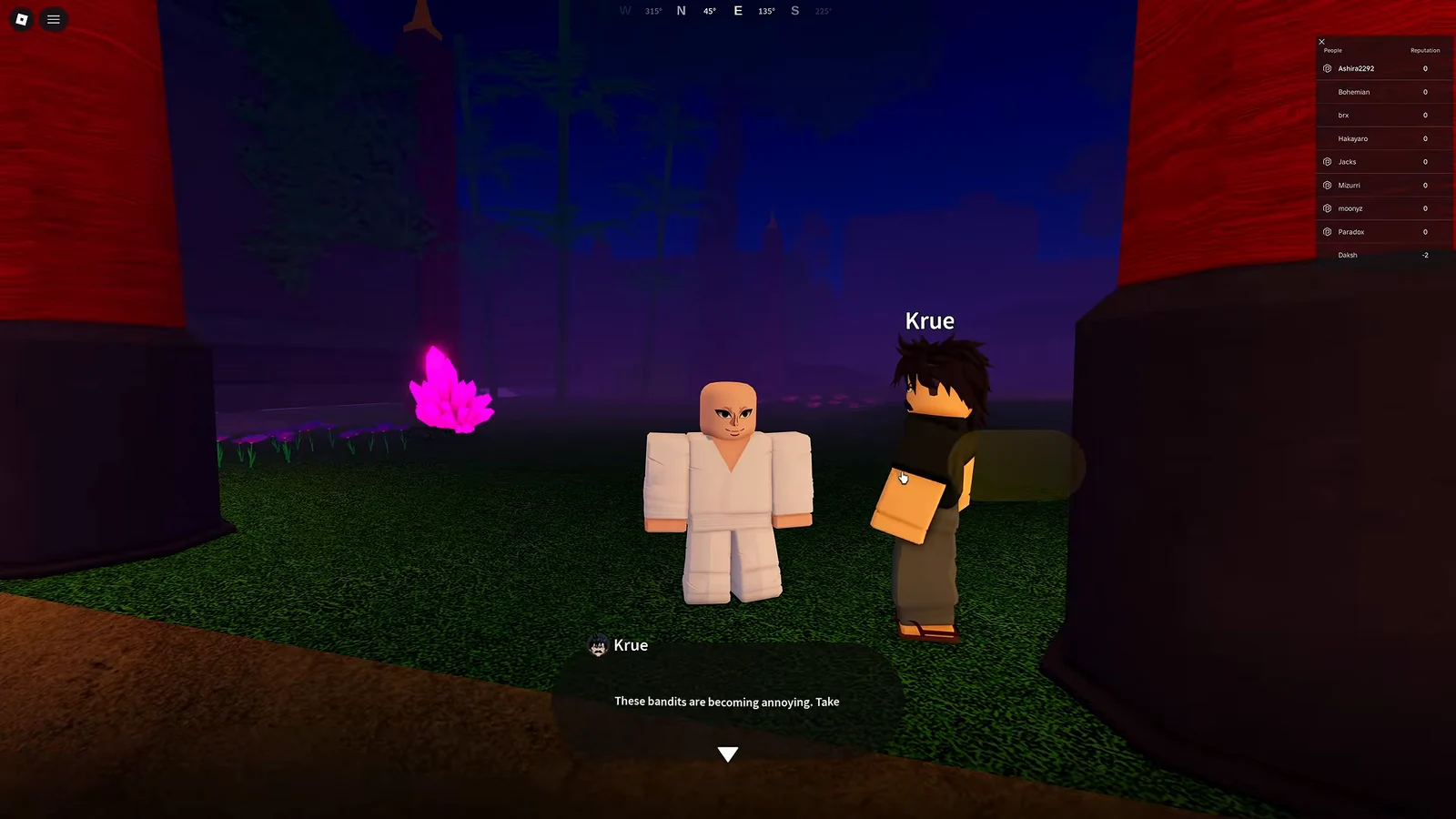 First Quest from Krue