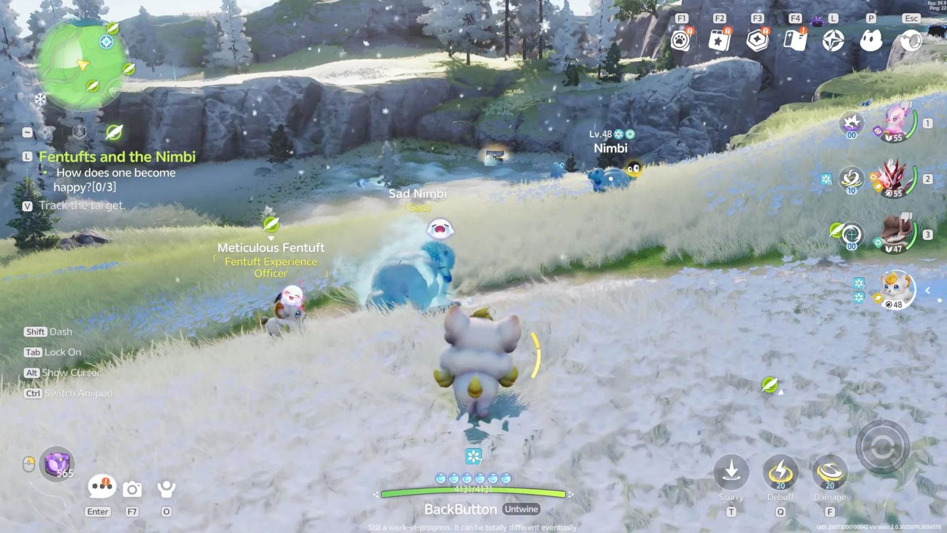 Completing Journey Quest u0022Fentufts and the Nimbiu0022