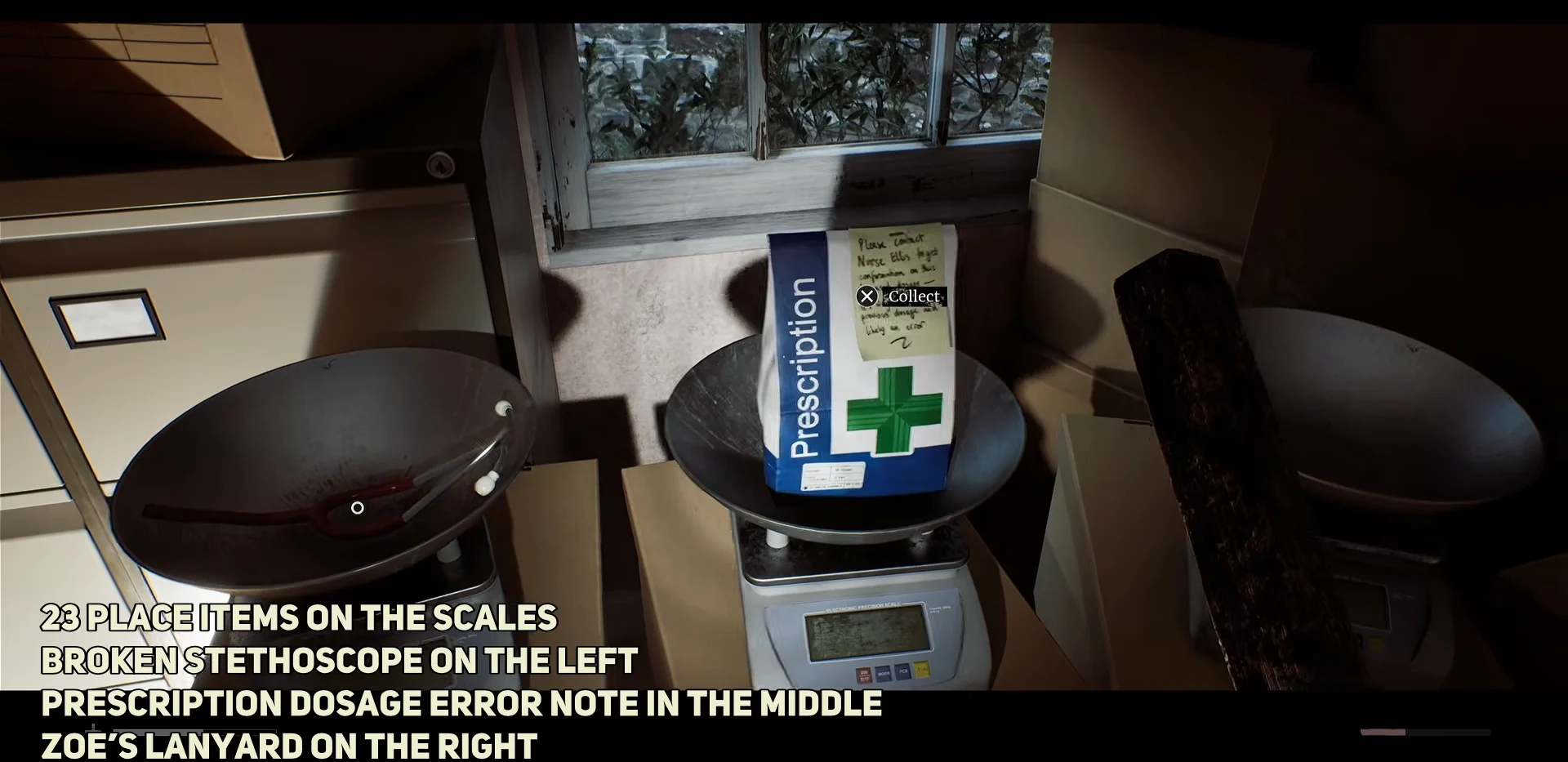 Clinic Scales Puzzle Solution