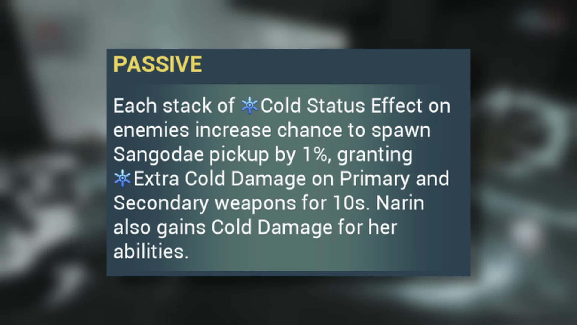 Passive Ability