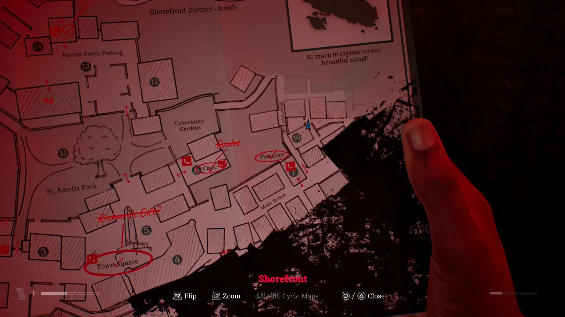 Check St. Amelia map