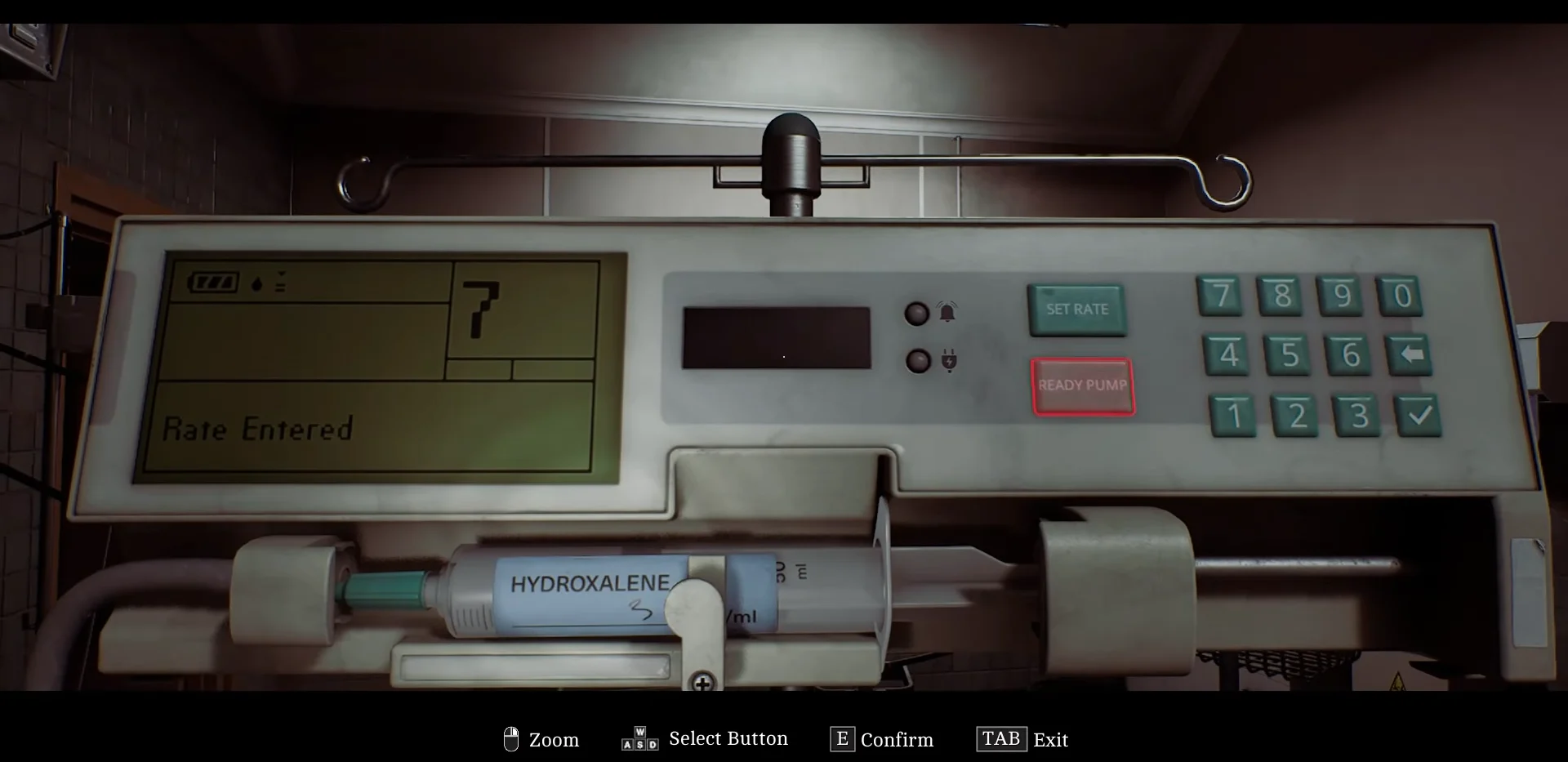 Setting First Infusion Pump