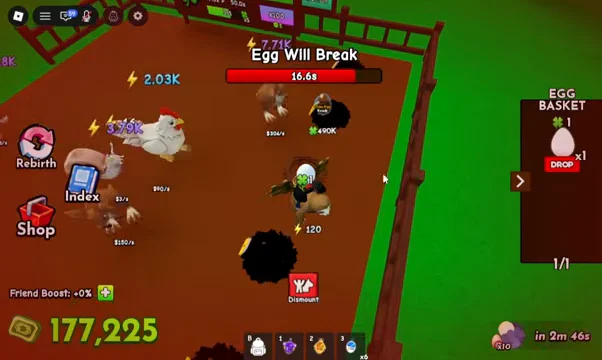 Collecting a map egg