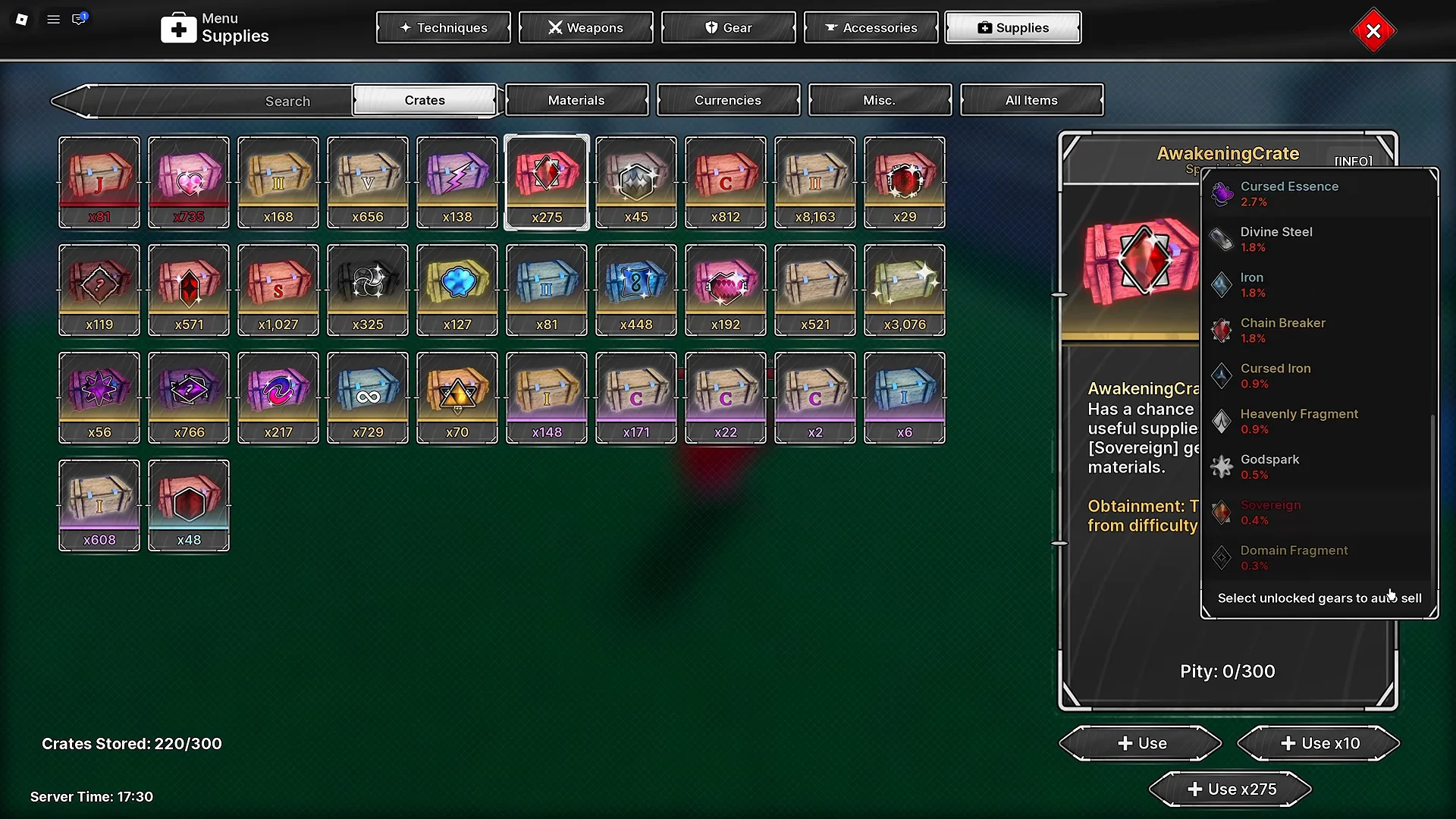 Awakening Crates