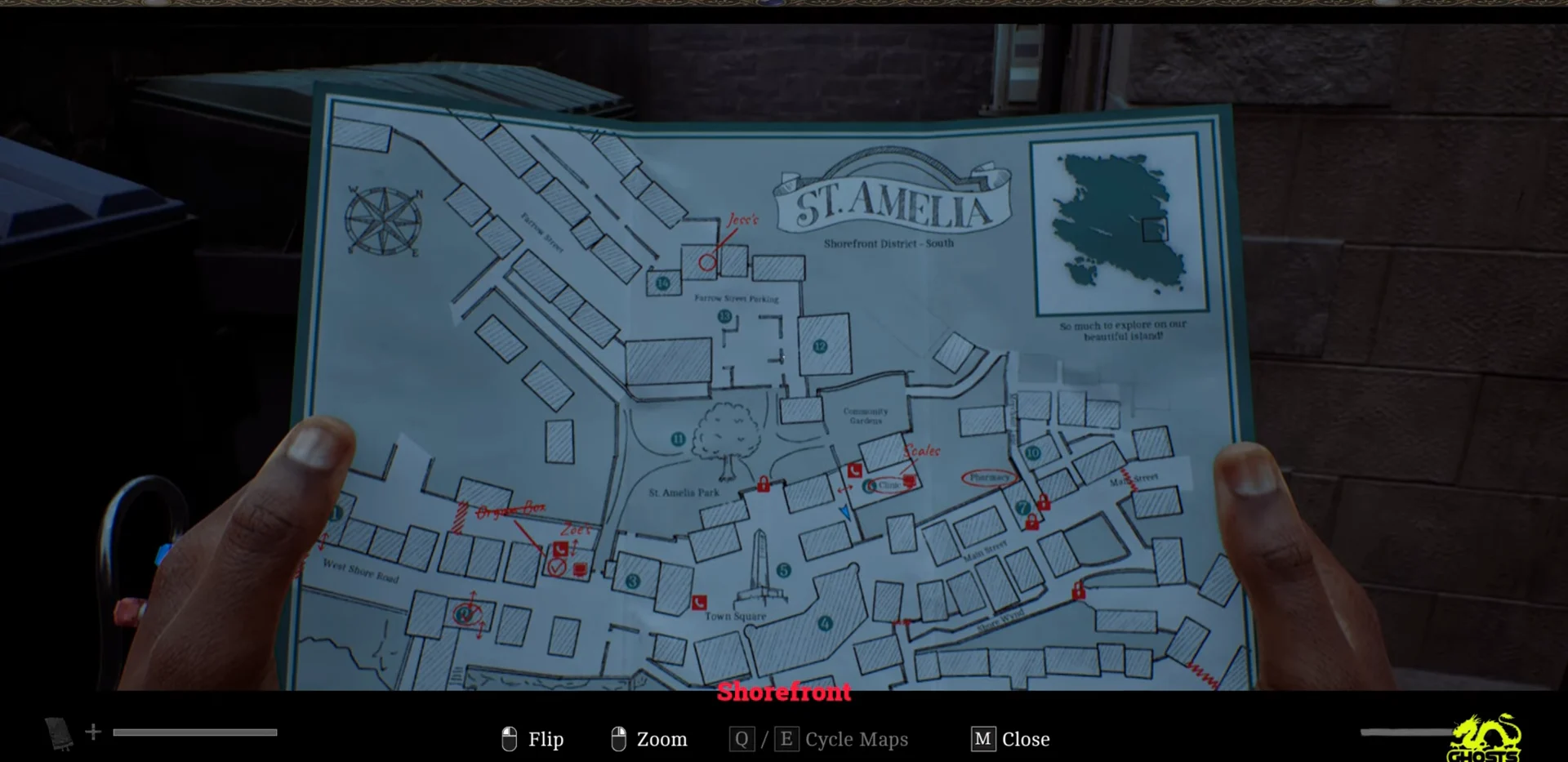 Checking the Map
