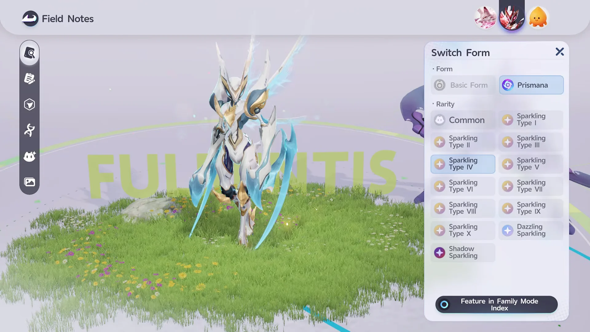 Fulmintis variant showcase