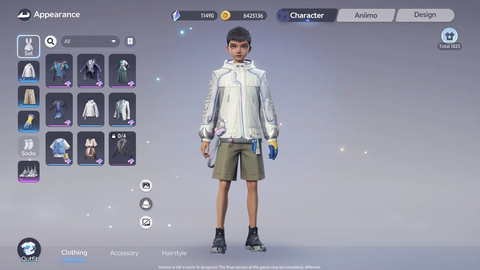 Appearance Menu (F3)