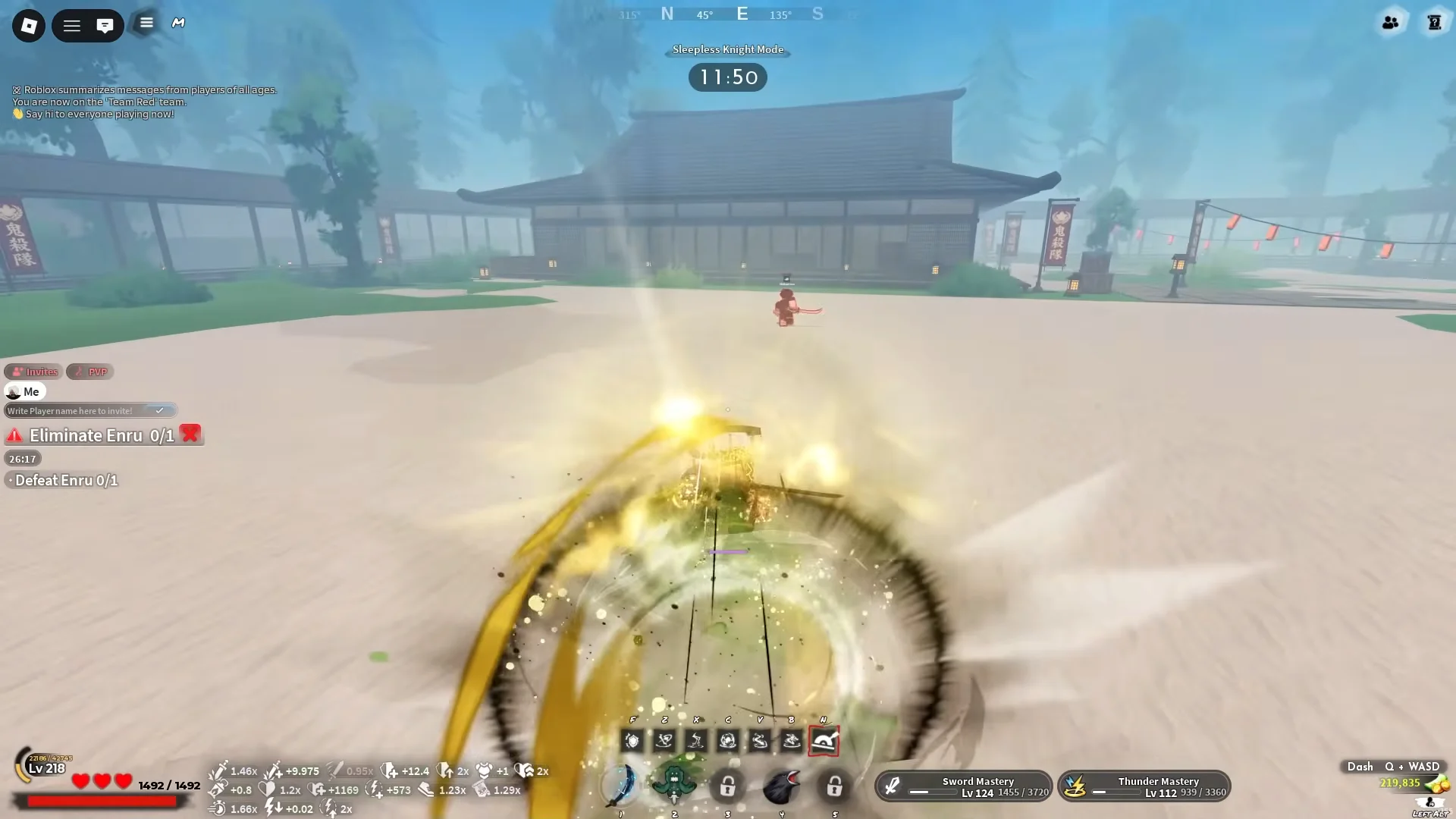 Queuing for 1v1 Arena Match