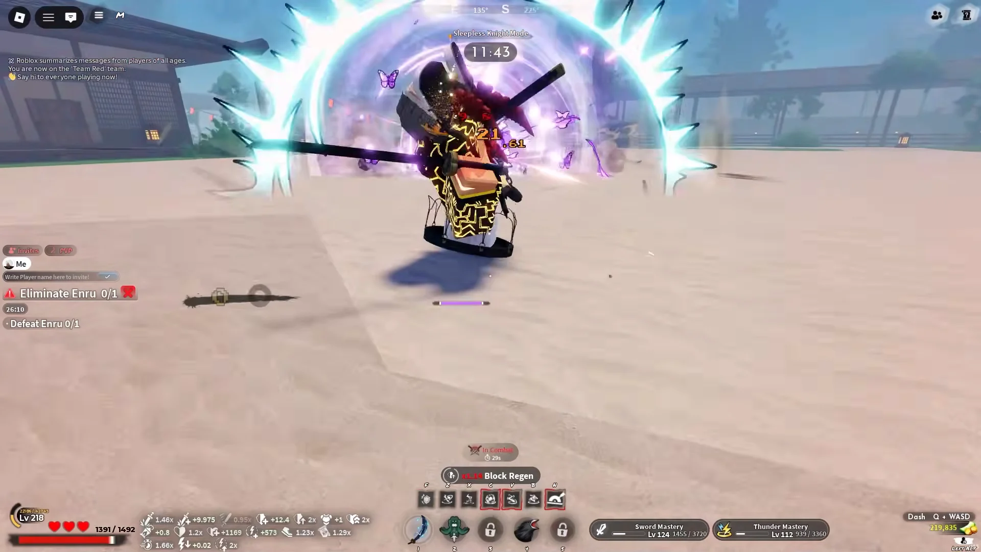 1v1 Match vs Insect User