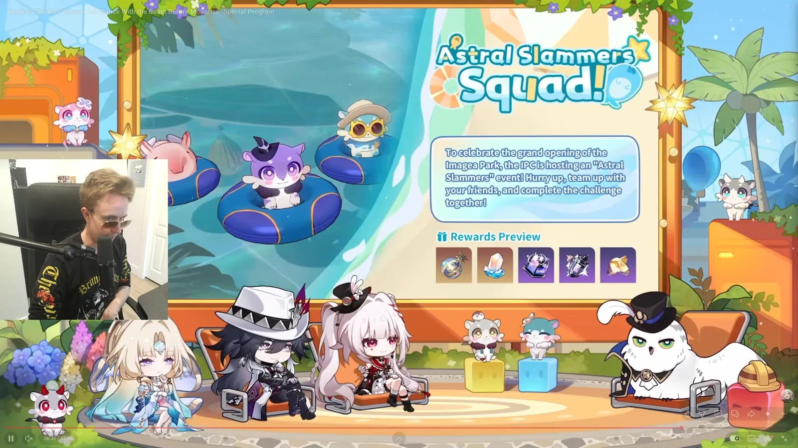 Astral Slammers Squad Event