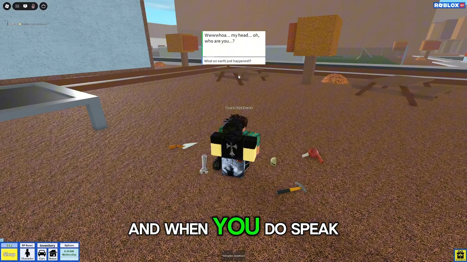 Talking to Chuck