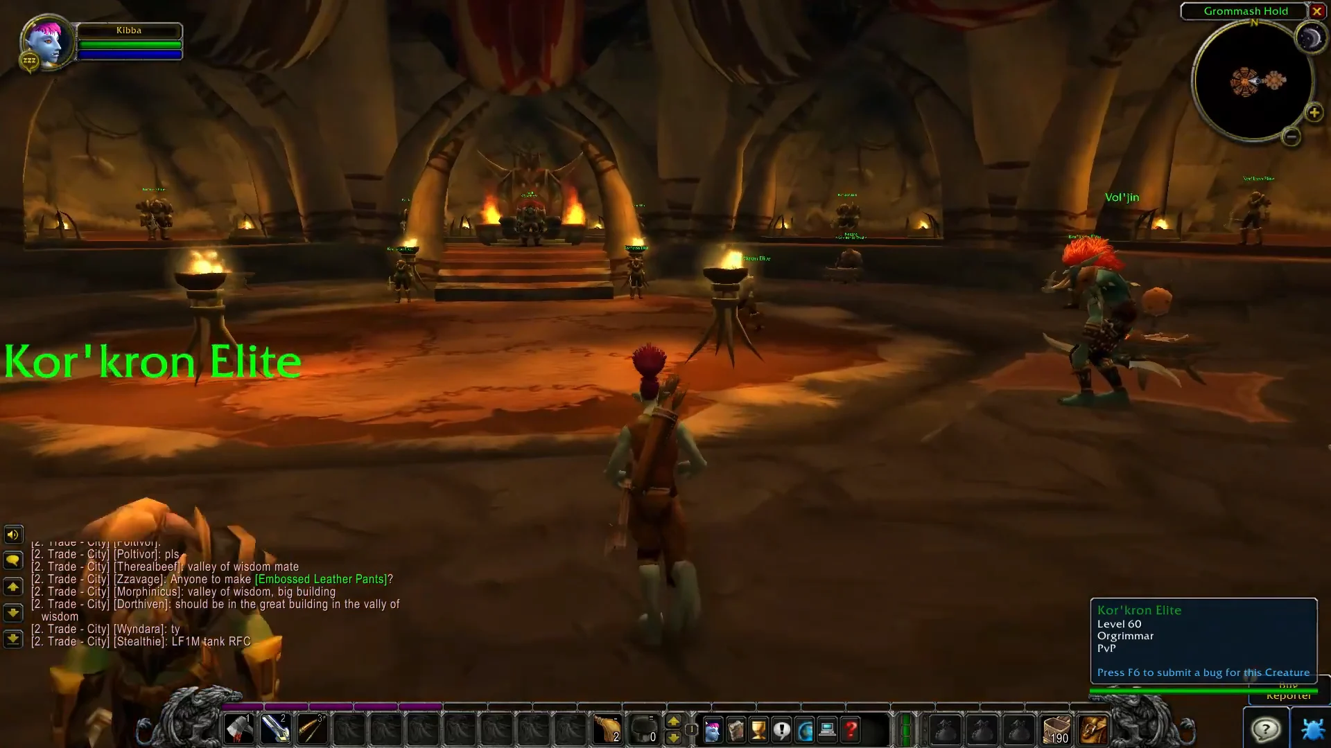 Entering Grommash Hold