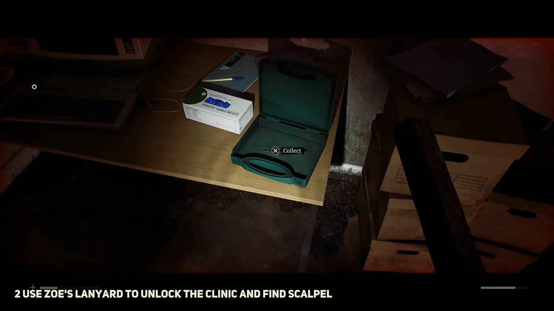 Finding the scalpel in Zoe's office