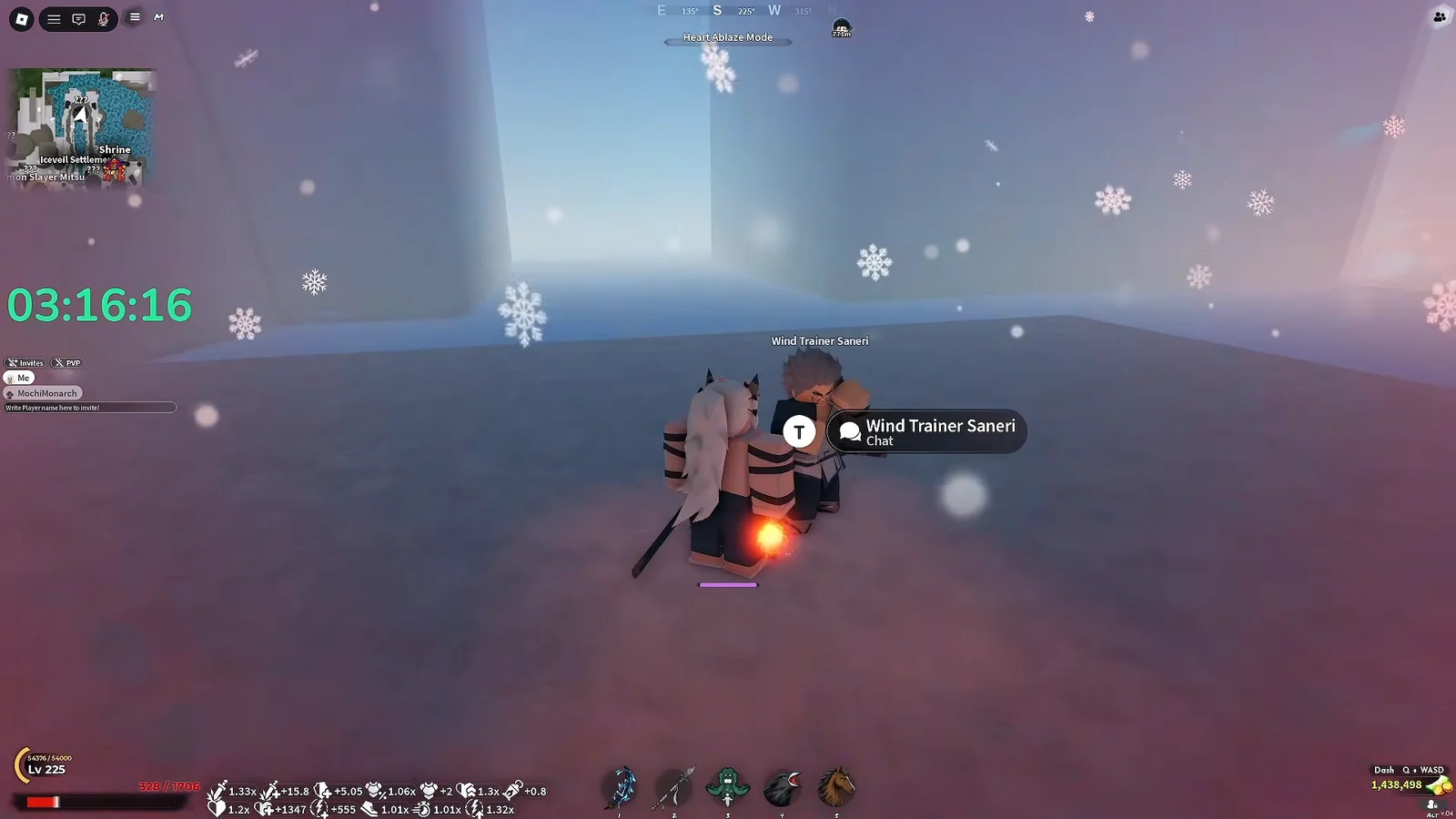 Wind Trainer Location