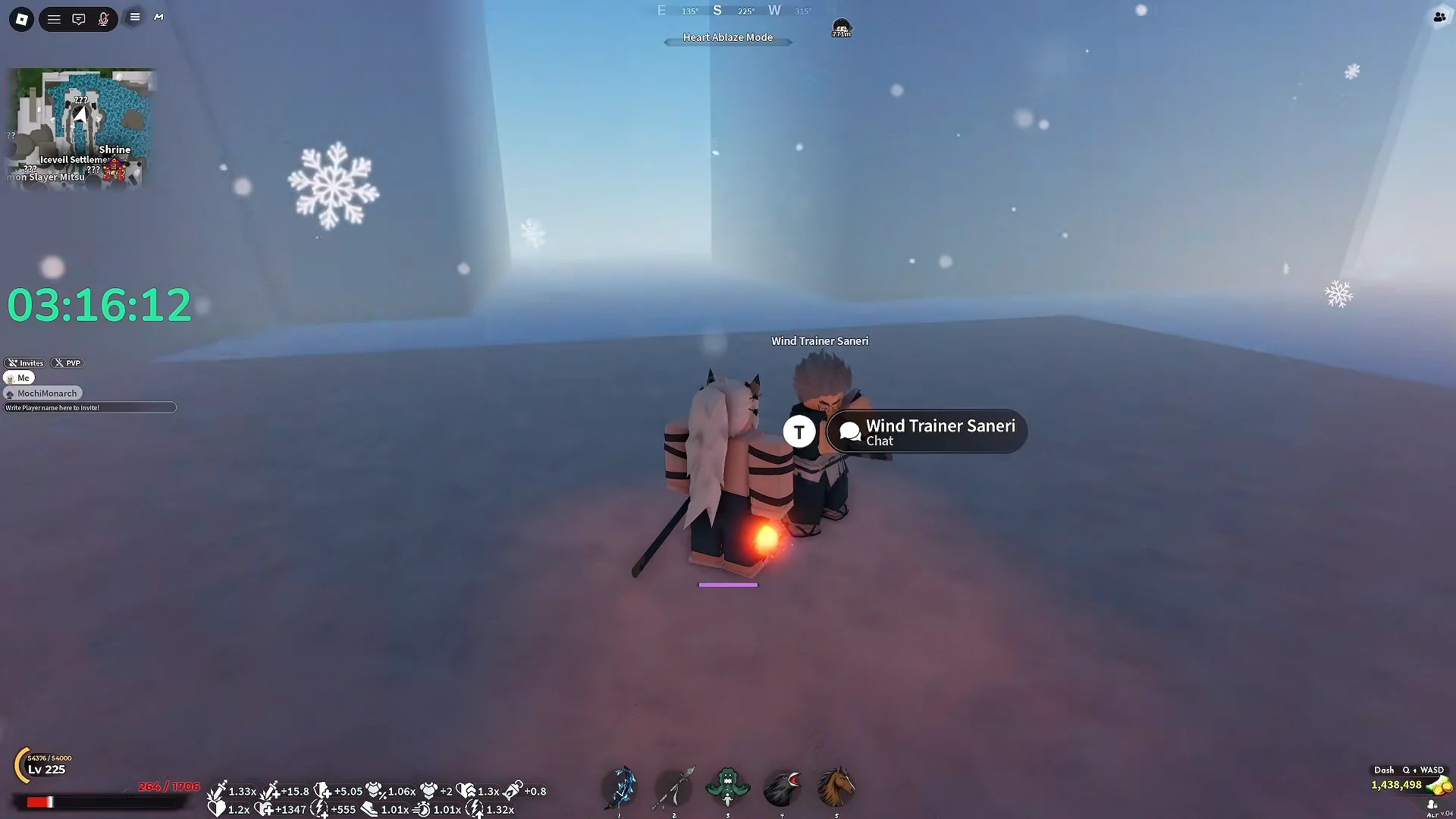 Wind Trainer Location