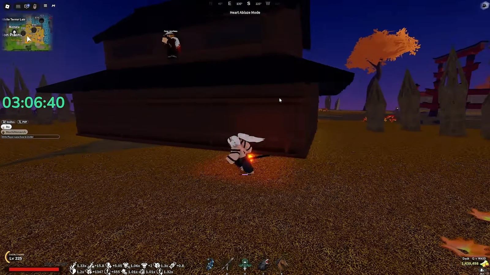 Flame Trainer Location