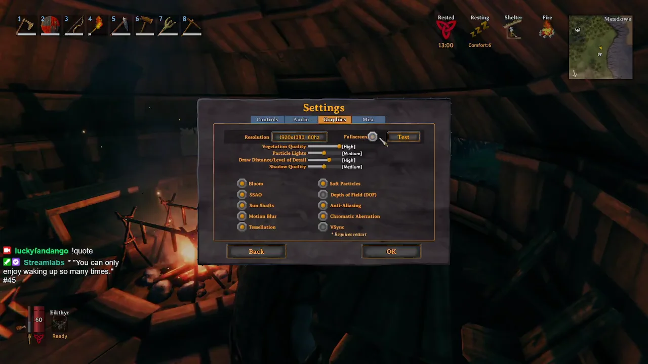 Adjusting Display Settings