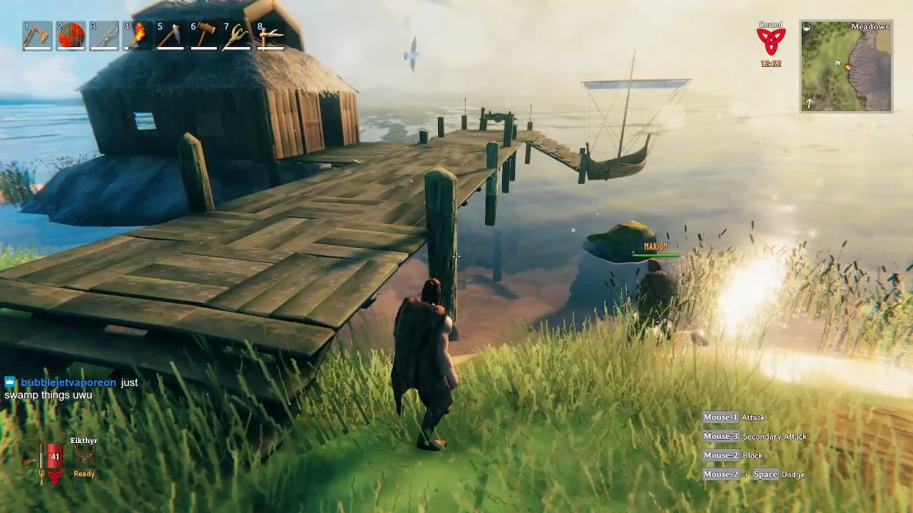 Preparing at the Docks