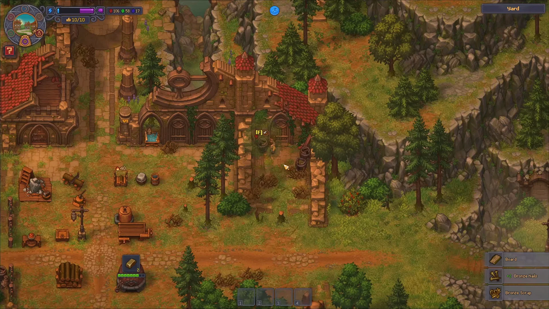 Rumaging Wood and Nail Piles
