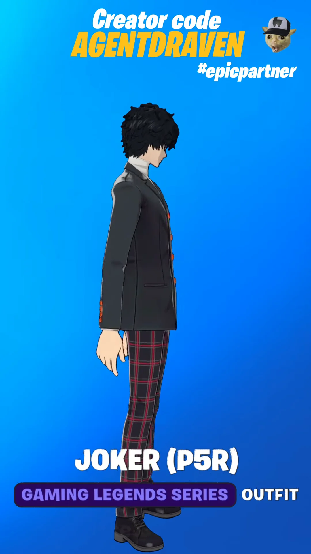 Joker School Uniform Outfit