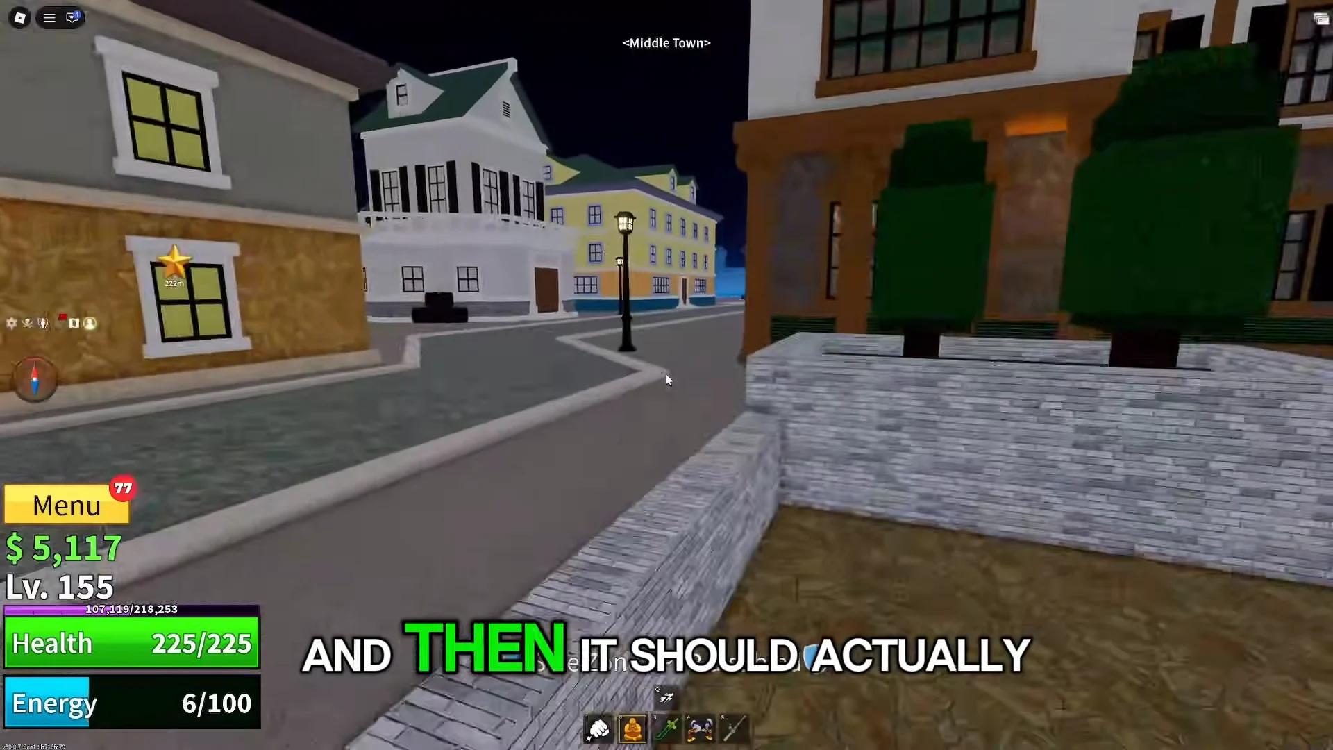 Navigating through Middle Town