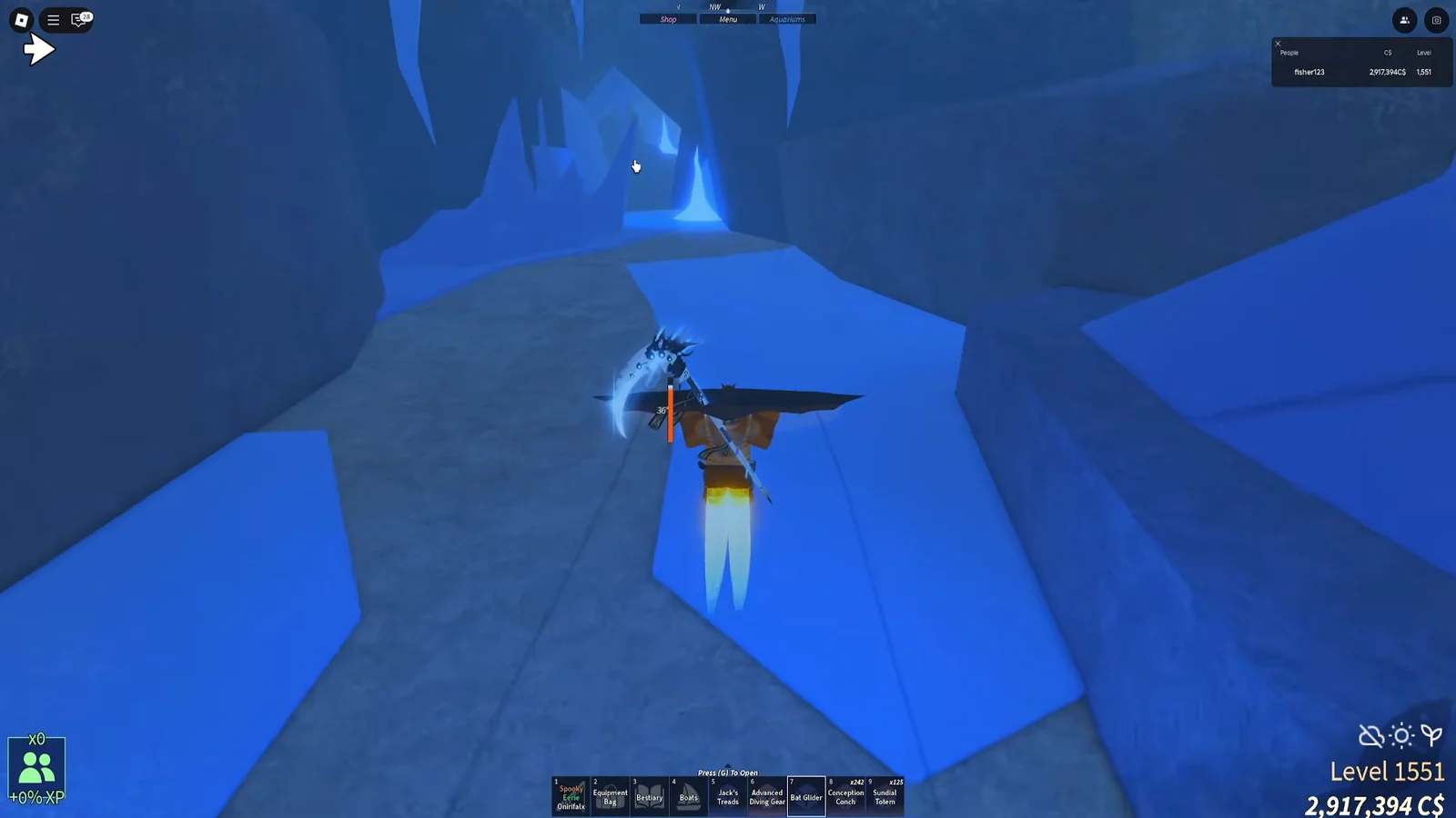 Ice Fishing Path