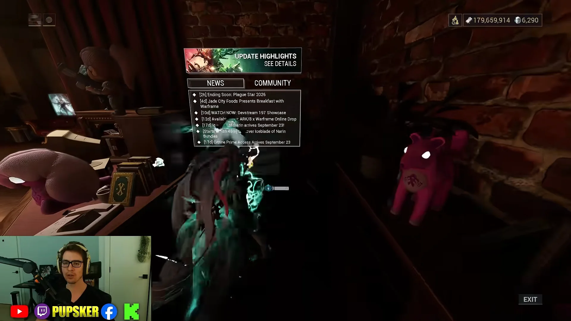 In-Game News Console